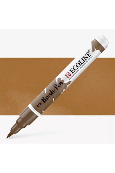 Talens Ecoline Suluboya Brush Pen Sepia 416