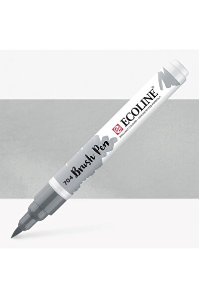 Talens Ecoline Watercolor Brush Pen Gray 704