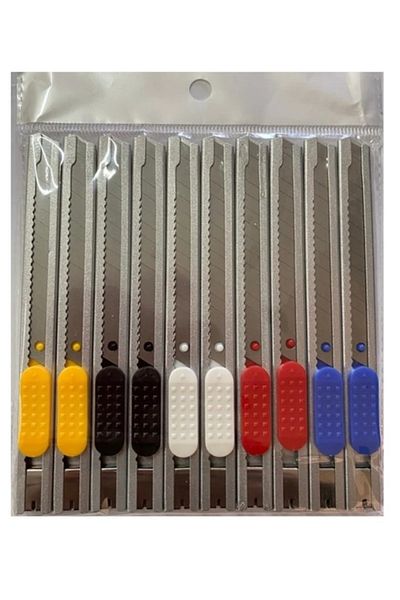 Point Model Knife Falçata 1 Cm X 13 Cm 10 Pieces Professional 1st Quality
