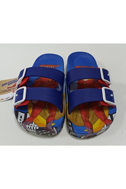 GEZER Anatomik Taban Ayarlanabilir Çift Tokalı Kaydırmaz Plastik Çocuk Terlik