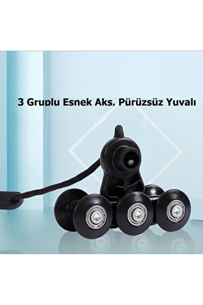pekial Akıllı Hulahop Çemberi 24 Parçalı 360 Derece Ayarlanabilen Masajlı Zayıflama Spor Halkası Mavi Renk