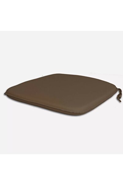 Genel Markalar Koltuk Sandalye Minderi 42x45x3,5cm Koyu Kahve