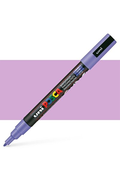 Uni قلم تحديد بوسكا PC-3m (0.9-1.3 ملم) أرجواني