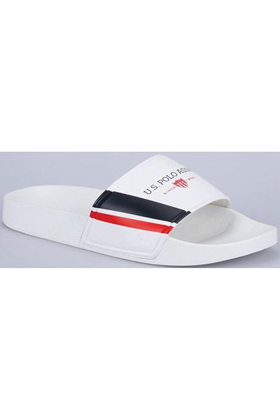U.S. Polo Assn. Ως 00892191 101150641   Ανδρικές παντόφλες Willy 2fx Λευκές