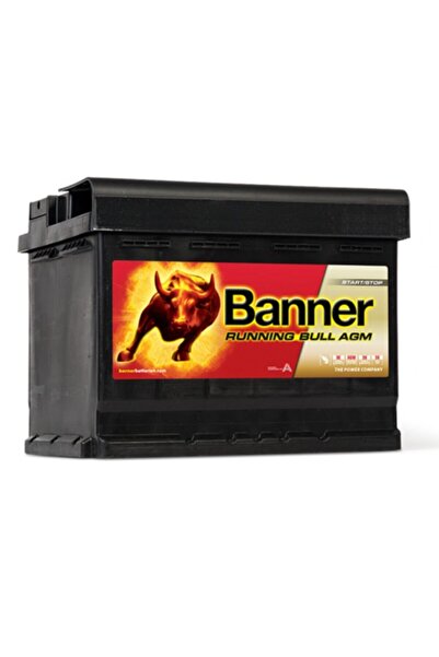 Banner 12 V 60 Ah Agm Start Stop Araç Aküsü