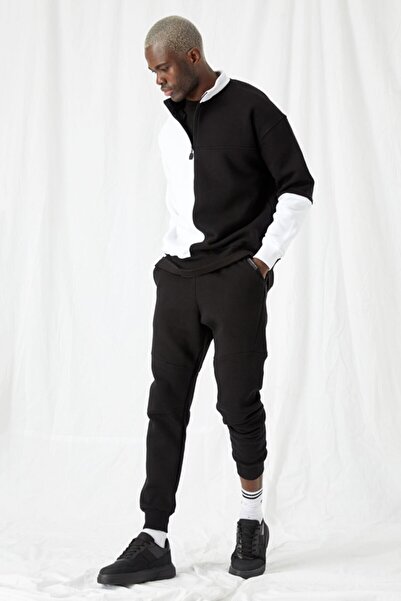 PLA STORE Ασπρόμαυρο φούτερ κατά παραγγελία