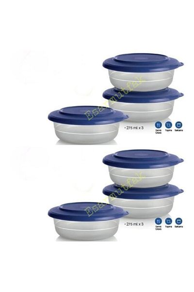 Tupperware 6-Piece Crystal Bowl for Breakfast 275ml