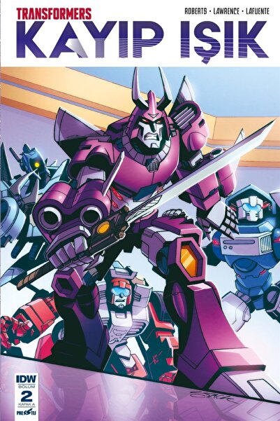 Genel Markalar Transformers Kayıp Işık Bölüm 2 Kapak A - James Roberts