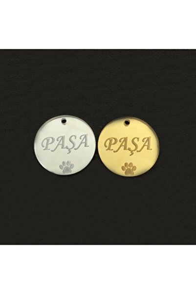 Genel Markalar Kedi & Köpek Künye Isimlik Pleksi 1 Adet 3x3 Cm