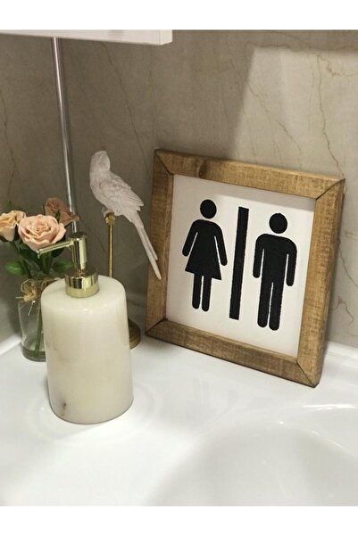 woodhomeworks Gerçek Ahşap Banyo Dekor