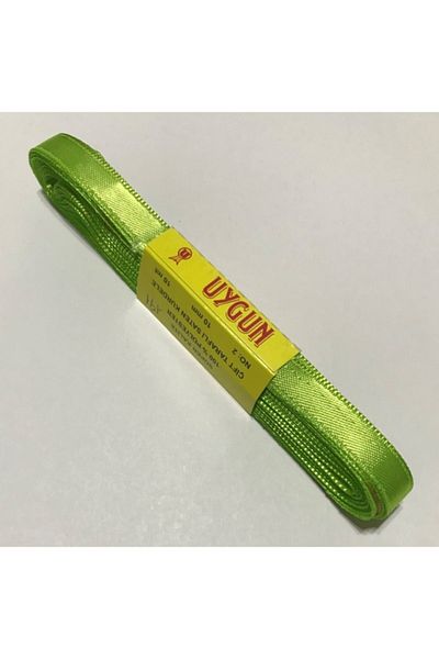 Uygun (2 ΤΕΜ) Σατέν Κορδέλα 1εκ. 10 μέτρα. Συσκευασία και προίκα