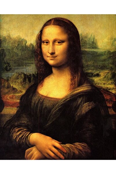 Genel Markalar Mona Lisa Sticker Çerçevesiz 90x110 Sayılarla Boyama Hobi Seti