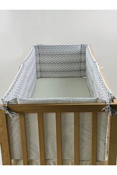 G&G baby طقم حماية جانبية لسرير الأطفال مقاس 60x120 سم 4 قطع