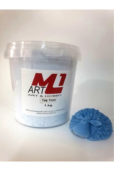 m1 art Kokulu Taş Tozu 1kg - (kokusuzdur)