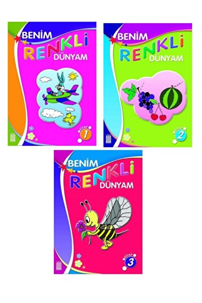 Ata Yayıncılık كتاب تلوين عالمي ملون من آتا (1) 3 قطع