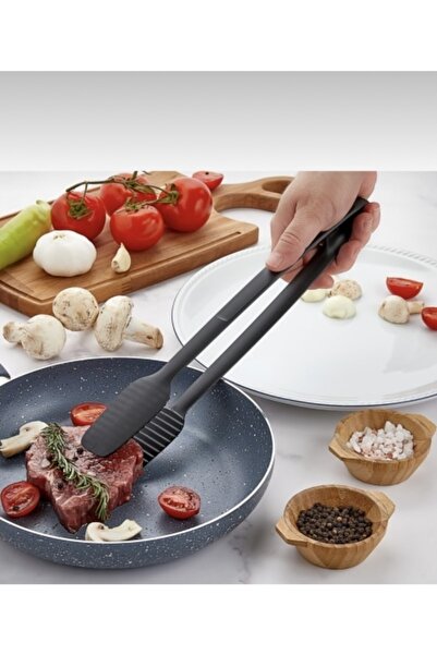 ARNİLLO Arispa Serving and Grilling Tongs Fireproof and Non-Stick Tongs