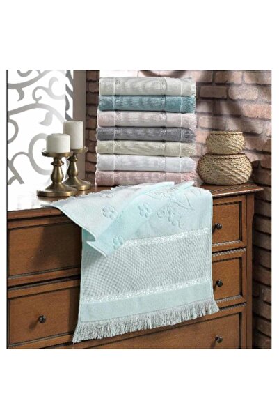 Rüya Etamine Embroidered Cross Stitch Towel with Fringes (50x90) 1 Piece