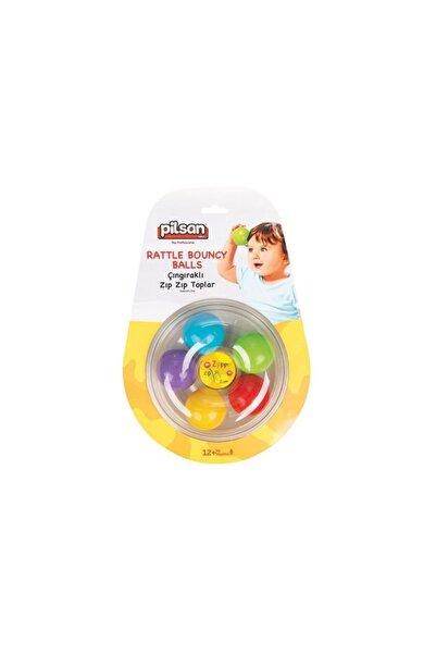 PİLSAN 03 356 Çıngıraklı Zıp Zıp Toplar -Pilsan
