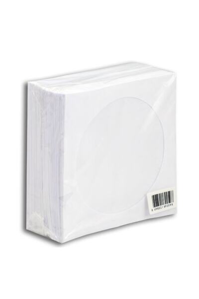 Genel Markalar Cd&dvd Zarfı Beyaz 80gr 100 Lü Paket Pencereli Cd Zarf Beyaz