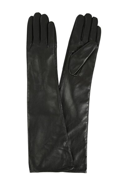 Genel Markalar Bayan Uzun Hakiki Deri Eldiven