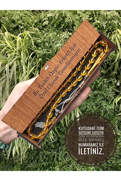 KANUNİ TESBİH مسبحة، مسبحة صلاة هدية للحبيب، مسبحة صلاة من مسحوق العنبر مع صن...