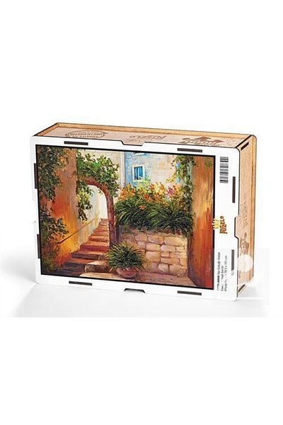 King Of Puzzle Summer Street Italy Wooden Puzzle 3000 Pieces