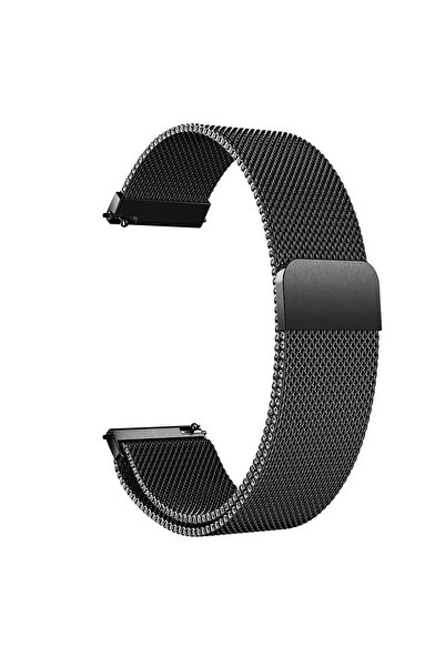 Microsonic Samsung Galaxy Watch 4 Classic 46mm Milanese Loop Kordon Siyah