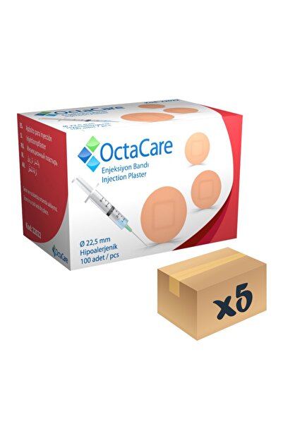 Octacare Enjeksiyon Bandı 22,5mm 5x100'lü Kutu 500 Adet