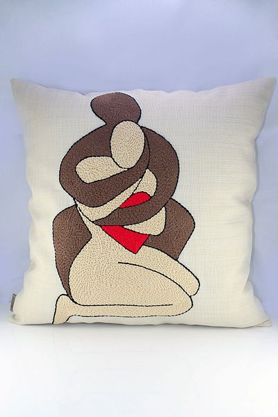 Monchi Heart And Soul Punch Throw Pillow Cover 100% Handmade