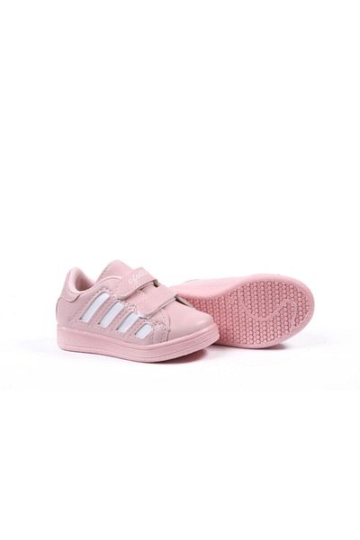 Efolle Sports Kids Shoes 4 Stripes Pink Sports