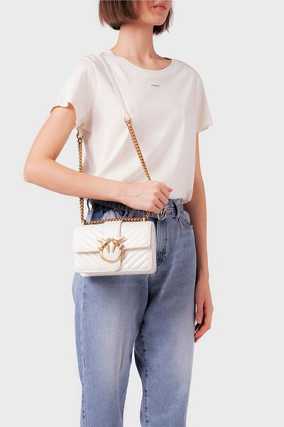 PİNKO Leder-Logo-Kettenriementasche 1p22juy7sqz14q