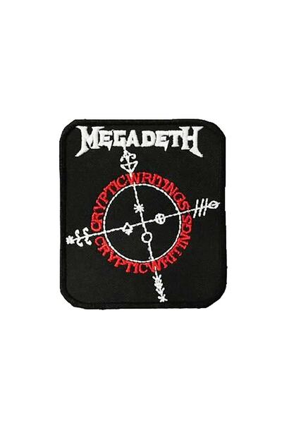 Metal Giyim Megadeth Ufak Boy Patch Yama
