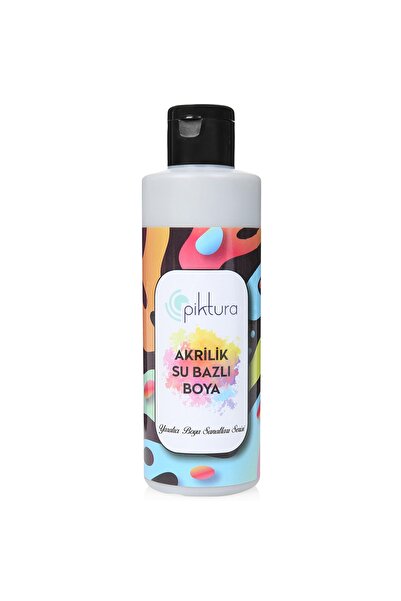 Piktura Su Bazlı Akrilik Boya 200ml (DUVAR BOYASI)