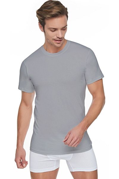 Seher Yıldızı Pack of 6 Seher 0-Neck Men's Undershirt