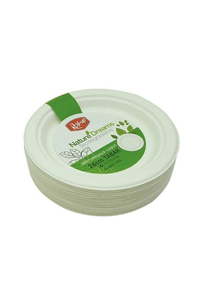 Roll-Up طبق ناتشر دريمز 26 سم - 50 قطعة معبأة