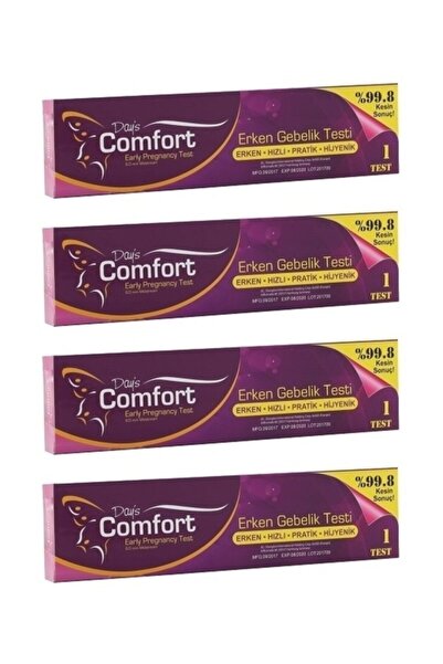 Alas Shop Pratik Erken Gebelik Testi 4 Adet