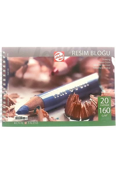 Talens Caiet Desen Spirala A4 160 Gr 20 Pagini