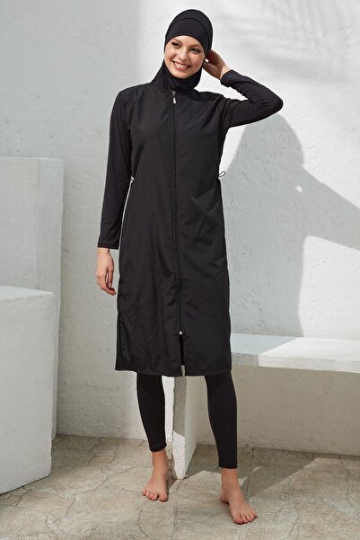 Pierre Cardin Long Sleeve Parachute Zippered Hijab 221913