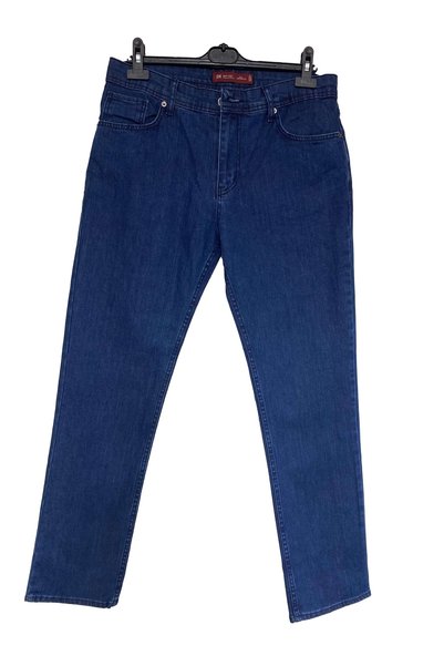 BYBEYEMS GİYİM By Beyems Men's Zippered High Waist Classic Fit Jeans Trousers
