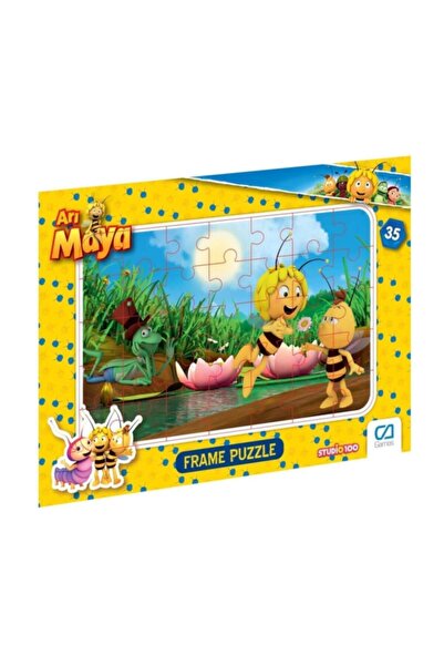 CA Games Ca Puzzle Arı Maya 35 Parça Puzzle Frame (karışık Model 1 Adet)