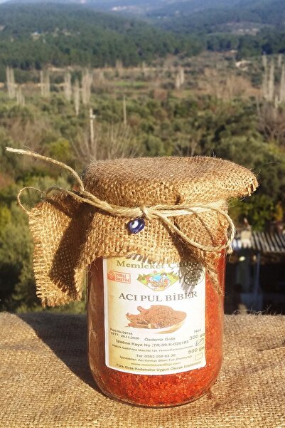 Acı Pul Biber 300 Gr Cam Kavanoz