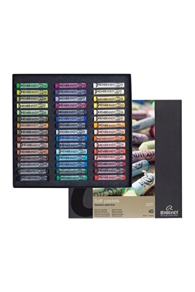 Rembrandt General Selection Soft Pastel 45-Piece Full Size Powder Pastel Set / 31823047