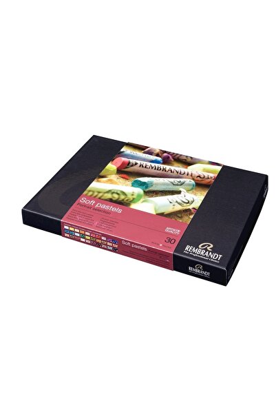 Generic Brand Soft Pastel Set of 30 Full Size Powder Pastel Portrait Portrait