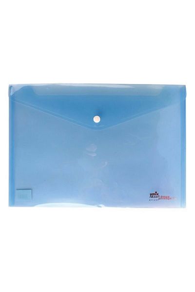 Umur Umix Transparent Snap File Blue U1120p-ma