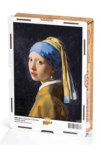 King Of Puzzle Girl with Pearl Earring Johannes Vermeer Wooden Puzzle 1000 Pieces (Kr01m)