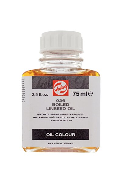Talens Lınseed Oıl Boıled 026 75 ml (KAYNATILMIŞ KETEN YAĞI)