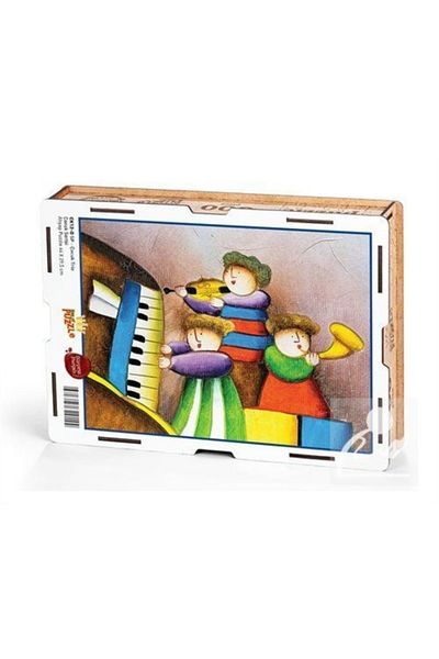 King Of Puzzle Children's Trio (with Surprise Piece) Wooden Puzzle 500 Pieces (ck12-d)