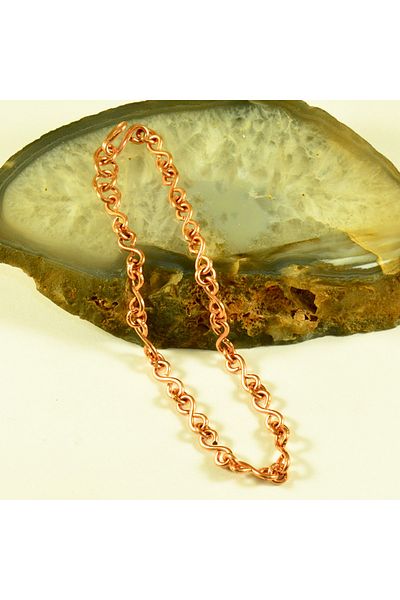 mba handmade jewelry Pure Copper Handmade Chain Bracelet - Unisex