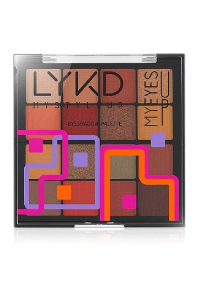 lykd 183 Down To Earth - 16-Piece Eyeshadow Palette