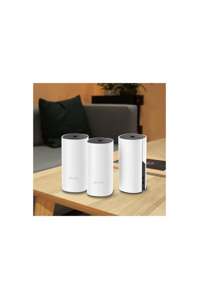 Universal Tp-lınk Deco M4(3-pack) Ac1200 2.4 Ghz & 5 Ghz Mesh Wıfı Indoor Access Point/router